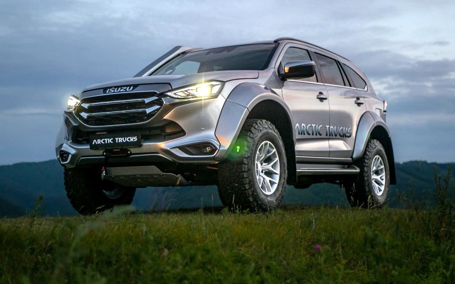 Isuzu mu x внедорожник