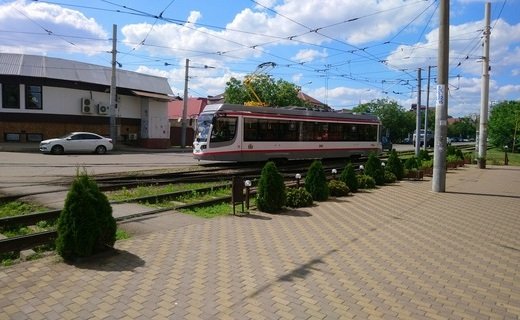 В Краснодаре в полном объёме возобновилось движение трамваев №5, 8, 15, 21 и 22 по улице Московской