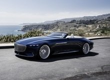 Немцы привезли на конкурс элегантности в Пеббл-Бич открытую версию купе Vision Mercedes-Maybach 6
