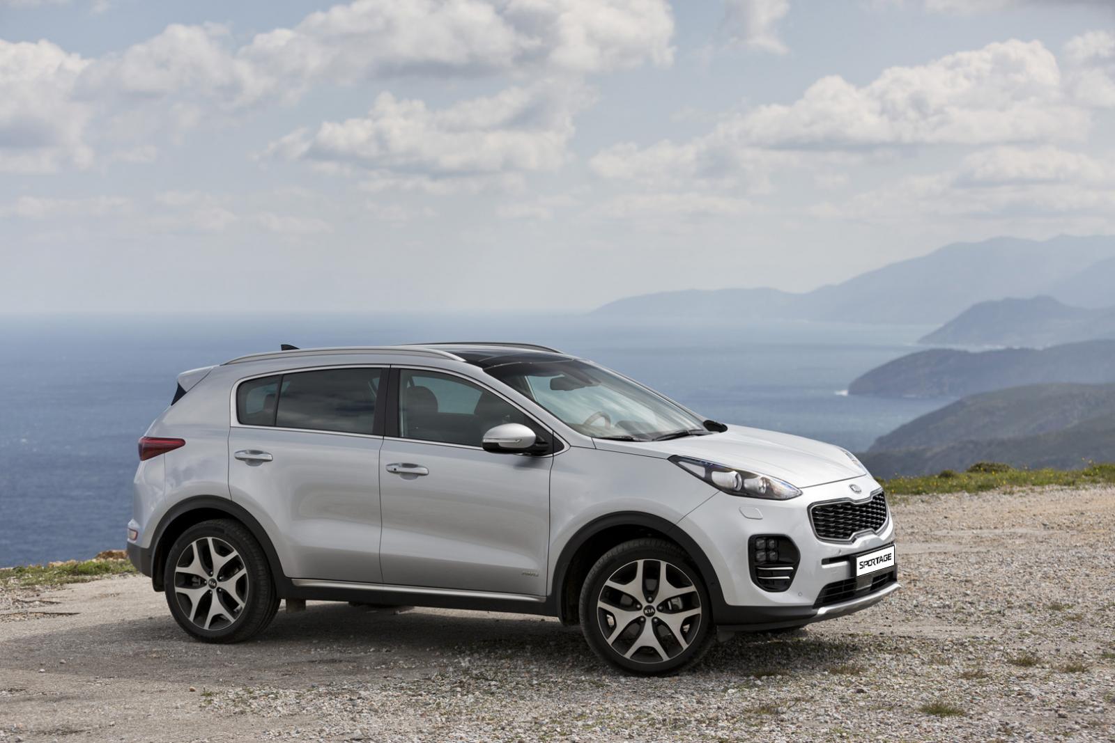 Kia Sportage 4 белая